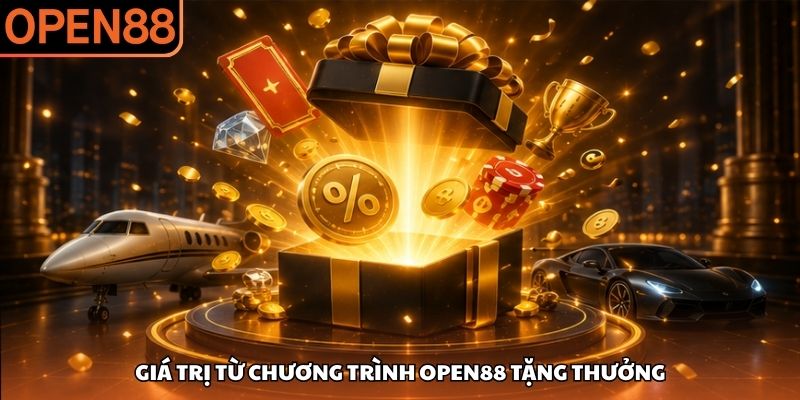 OPEN88 tặng thưởng